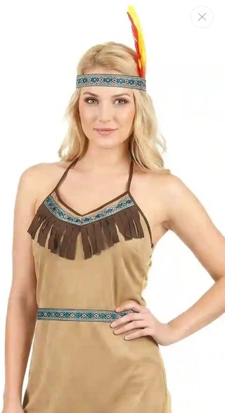 Disfraz India Mujer Talla Única