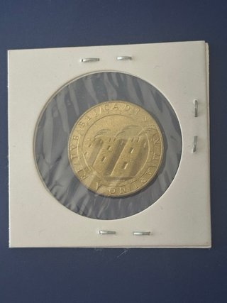 200 LIRE REPUBBLICA DI SAN MARINO 1492-1992 MONETA