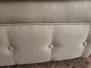 Sofá Chester beige tela