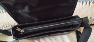 Bolso bandolera hombre negro