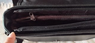 Bolso bandolera hombre negro