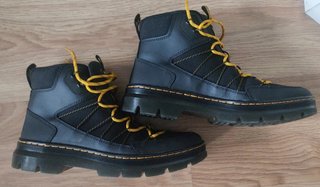 Stivali Dr. Martens Air Wair Neri e Gialli