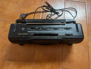 Radio Cassette Solac Telecom Negra