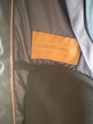 Chaqueta sin mangas azul marino