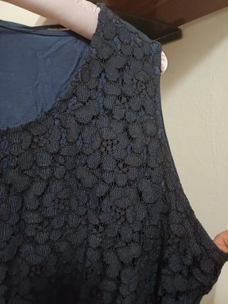 Canotta pizzo elegante