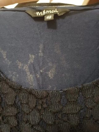 Canotta pizzo elegante