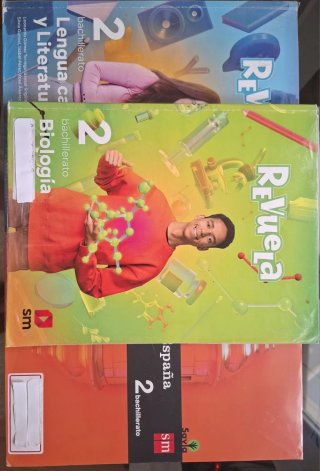 Libros de segundo bachillerato REVUELA SM