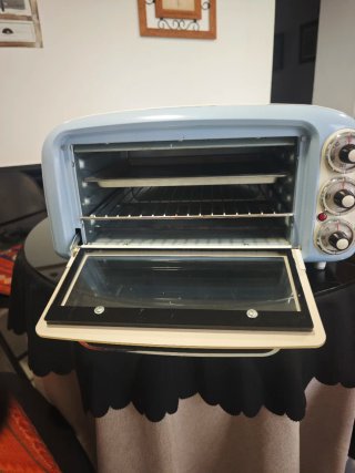Horno Eléctrico Vintage Azul