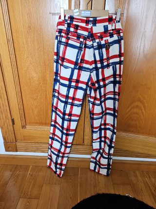 Pantaloncini Moschino a Quadri Multicolor