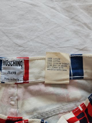 Pantaloncini Moschino a Quadri Multicolor