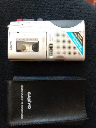 Grabadora Micro Cassette Sanyo
