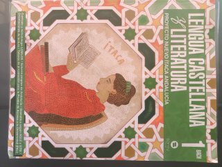 Libro de lengua y literatura de 1⁰ de bachillerato