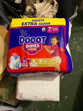 Pañales Dodot Pants Talla 7 (15+ kg)