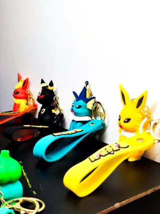 Lote de Llaveros Pokémon