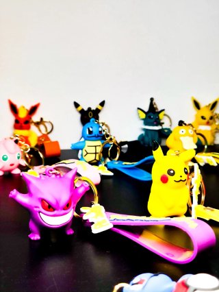 Lote de Llaveros Pokémon