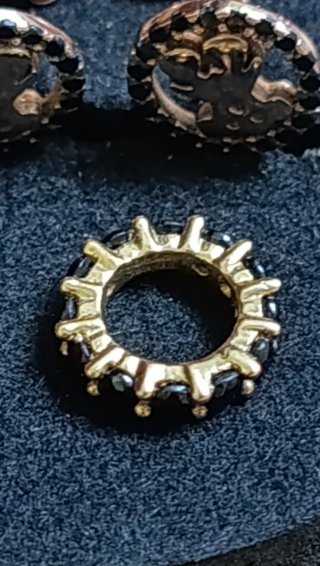 Conjunto pendientes y colgante Tous plata y espine