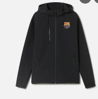 Sudadera FC Barcelona Negra Nueva Temporada