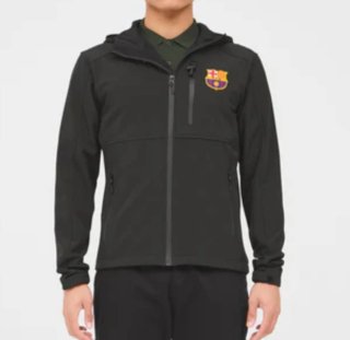 Sudadera FC Barcelona Negra Nueva Temporada