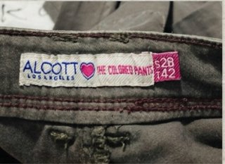 Jeans skinny grigio scuro ALCOTT taglia 42