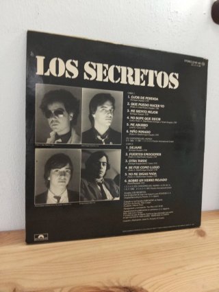 Vinilo LP Los Secretos Pop Rock Español