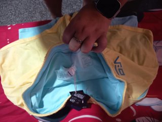 Pantalón corto deportivo Bullpadel amarillo Talla