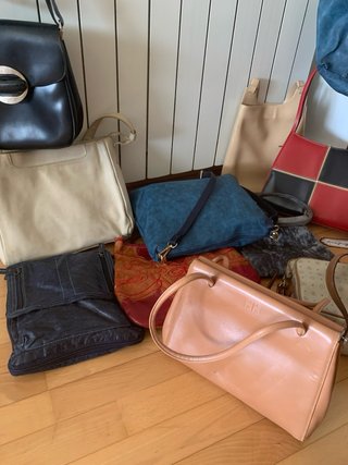 Lote de 18 bolsos