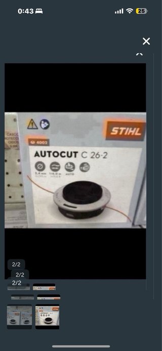 Lote 5 Autocut Stihl C 26-2