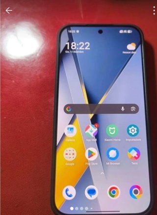 Xiaomi Poco F8 Ultra 16/512 GB Blu/Argento