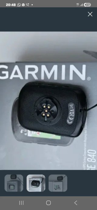 Ciclocomputador Garmin 840