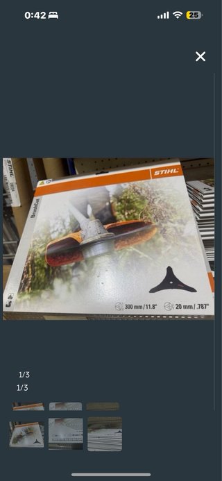 Lote 5 Discos Desbrozadora Stihl 300mm