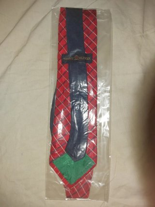 Corbata Tommy Hilfiger Roja y Azul