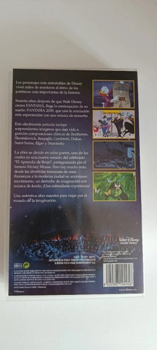 Fantasía 2000 VHS Disney Los Clásicos