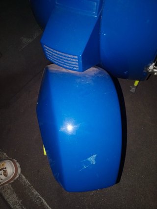 Vespa 75 Junior Azul y Amarillo