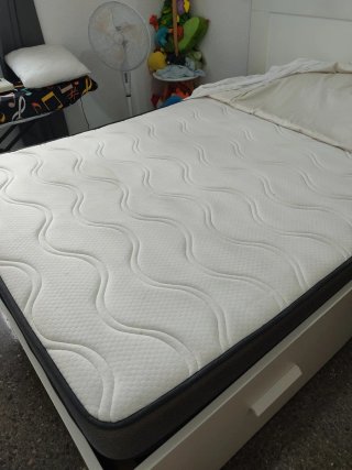 Cama Ikea Brimes Blanca