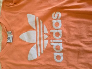 T-shirt Adidas Originals Salmone/Arancione