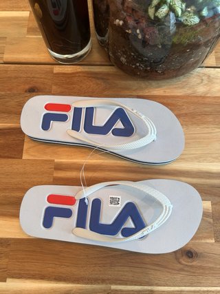 Chanclas Fila Blancas Talla 37