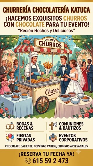 Churros y Chocolate para Eventos