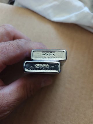 Zippo Accendino Argento Intagliato