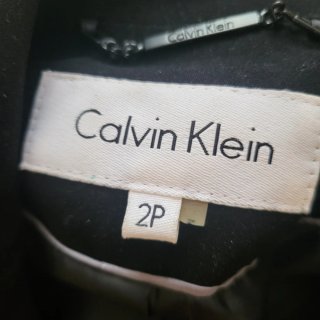 Traje de chaqueta verano Calvin Klein negro