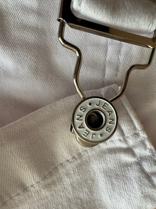 Mono corto vaquero blanco