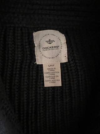 Maglione cotone zip Dockers S