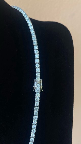 Collana Tennis Moissanite