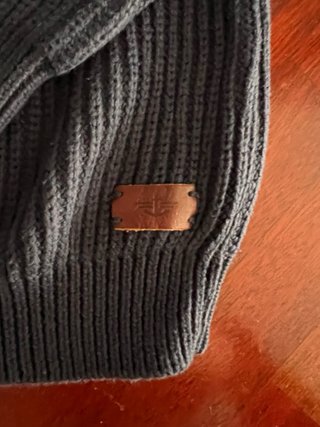 Maglione Dockers cotone zip blu taglia S