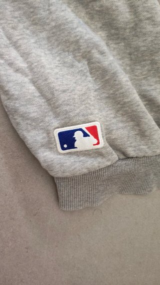 Sudadera New York Yankees Gris Talla S