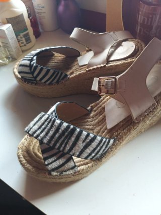 Sandalias de cuña verano
