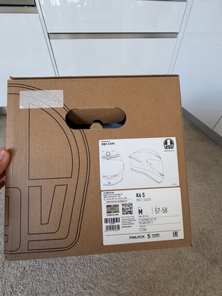 Casco AGV K6 S NEGRO MATE