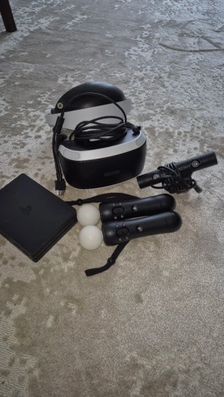 PS4 PRO + PSVR 1 SET COMPLETO