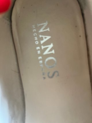 Bailarinas Nanos Piel Potro Beige T38