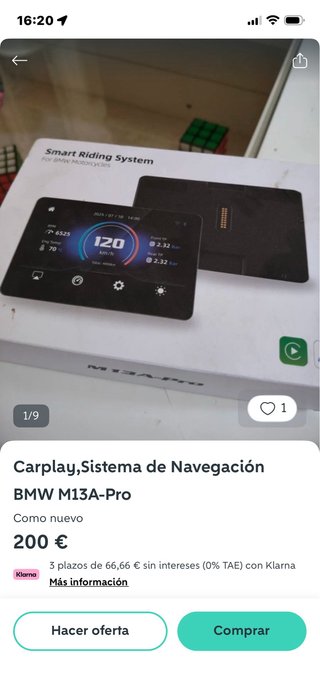 Navegador Carplay BMW M13A-Pro