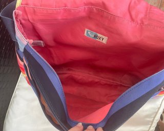 Mochila Roxy multicolor rayas